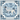 Pointing Strong Silk Scarf in Light Blue