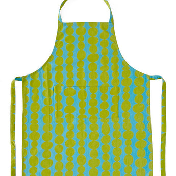See Design Apron, Small Totem Aqua Citron. Available at Welcome Home Annapolis.