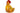 Hen Figurine 7" Yellow Theme. Yellow feathered chicken with yellow and white spotted kerchief tied around neck. Red comb and wattle turned left