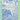 Decorative fabric with blue elephant and jungle design on a teal background
