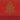 Decorative red fabric with gold tree pattern