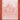 A rectangular tea towel featuring a terracotta red and pale pink toile-style botanical pattern with an arched window motif and decorative border.