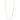 A delicate gold chain necklace featuring evenly spaced, small round green gemstone beads, displayed against a solid white background.