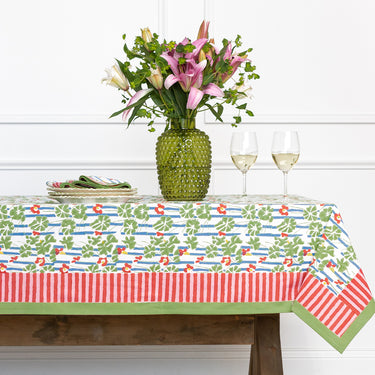 Geranium Carnival Table Linen Collection Tablecloth