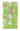 Citrine guest towel with white, purple, and pink flowers