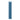 Caspari Duet Crown Candles 12” | Parisian Blue