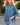 Catalina Ruffle Sweater | Aegean & Vermillion