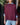 Catalina Ruffle Sweater | Burgundy & Sapphire