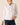 Josephine Long Sleeve Ruffle Henley | White