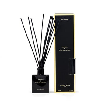 Cereria Molla Amber & Sandalwood Reed Diffuser at Welcome Home Annapolis