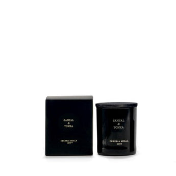 Cereria Molla Santal and Tonka Candle available at Welcome Home
