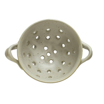 Round berry bowl with handles at Welcome Home in Annapolis