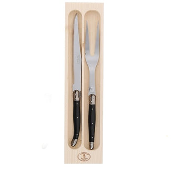 Black French Carving Set, available at Welcome Home in Annapolis