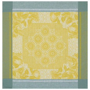 Jardin D’Orient Yellow Napkin by Le Jacquard Francais at Welcome Home in Annapolis