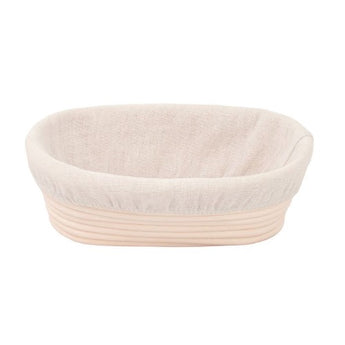 Oval Proofing Basket with Linen Liner