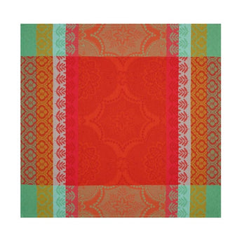 Le Jacquard Francais Bastide Red Pepper Cotton Napkin available at Welcome Home in Annapolis