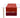 Le Jacquard Francais Souveraine Red Linen Table Runner