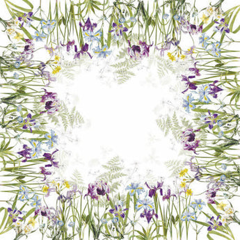 Garnier-Thiebaut Iris D’Hiver Tablecloth