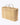 Mersea Medina Large Market Tote with Natural Leather Handles