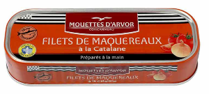 Mouettes d'Arvor · Mackerel fillets in Catalane sauce · 169g (6 oz)