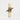 12" Fluted Church Taper Handmade Beeswax Candles | Cream