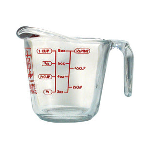 Fox Run Brands - Anchor Hocking Fire-King Measuring Cup, 1-Cup