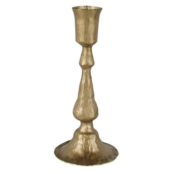Homart Forged Brass Taper Candle Holder