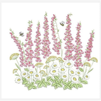 Foxglove and Daisy Guest Towel