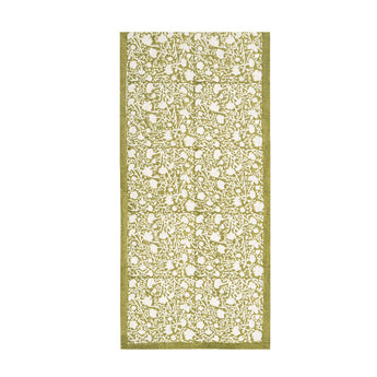 Couleur Nature, Meadows Vert Table Runner. Available in a 16"x72" and a 16"x90" at Welcome Home Annapolis.