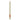 12 inch smooth ivory taper candle