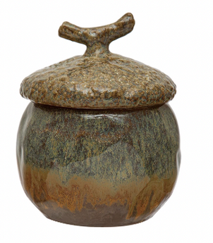 Fall acorn canister at Welcome Home Annapolis