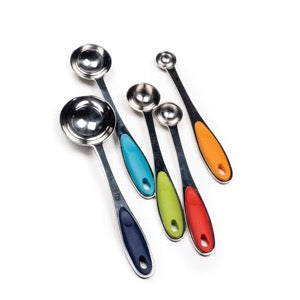 Colorful measuring spoons available at Welcome Home in Annapolis