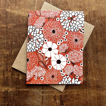 Foil stamped card by Kathryn Watson