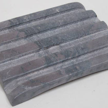Grooved  Rectangle Soap Dish