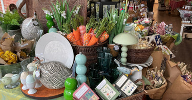 Addison Ross Salt and Pepper Grinders on Tablescape