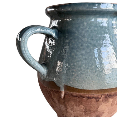 Light Blue two handled Urn