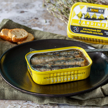 Sardines Lemon Basil Oil-Free Marinade