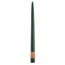 Root Candles 12” Dipped Taper in Dark Green