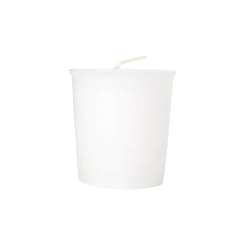 White Votive Candle | Unscented