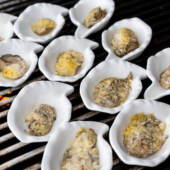 Ceramic Oyster Grilling Shells