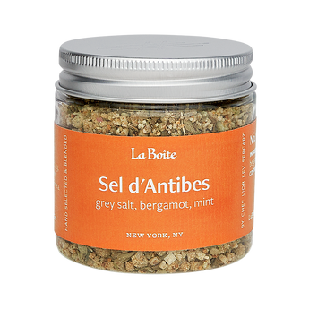 La Boîte - Sel d'Antibes Spice Blend - grey salt, bergamot, mint