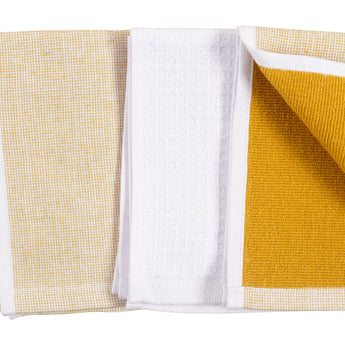 KAF Home - KAF Home Linden Reversible Terry Dish Cloth Set Of 4