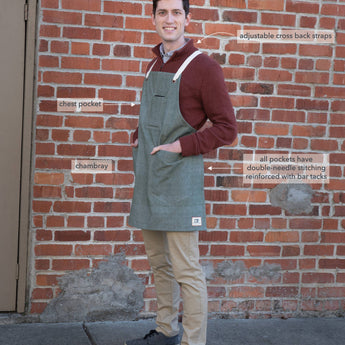 Chambray Tailor Apron