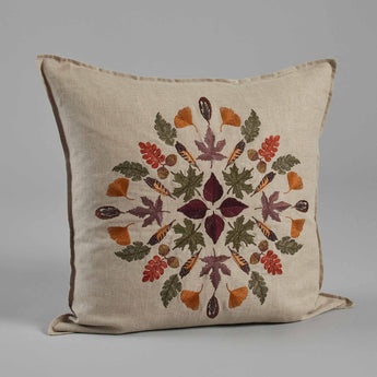 Coral & Tusk - Pressed Leaves Pillow