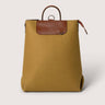 ochre and sienna wool backpack
