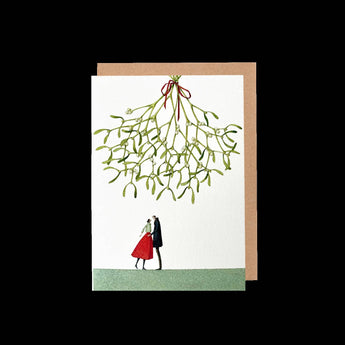 Hester & Cook - Stationery - Christmas Kiss Greeting Card