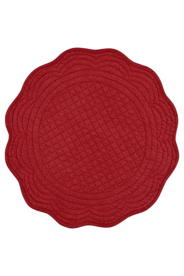 Boutis Quilted Dinner Round Placemat Collection