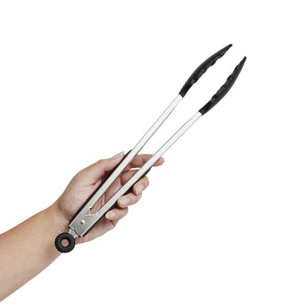 12" Silicone Locking Tongs