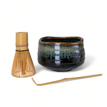 Urban Tokyo - Matcha Bowl 21oz Set with Whisk and Tea Spoon