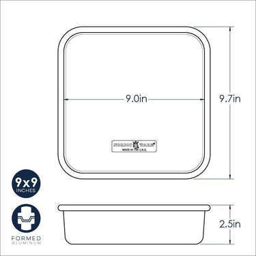 9"Square Cake Pan